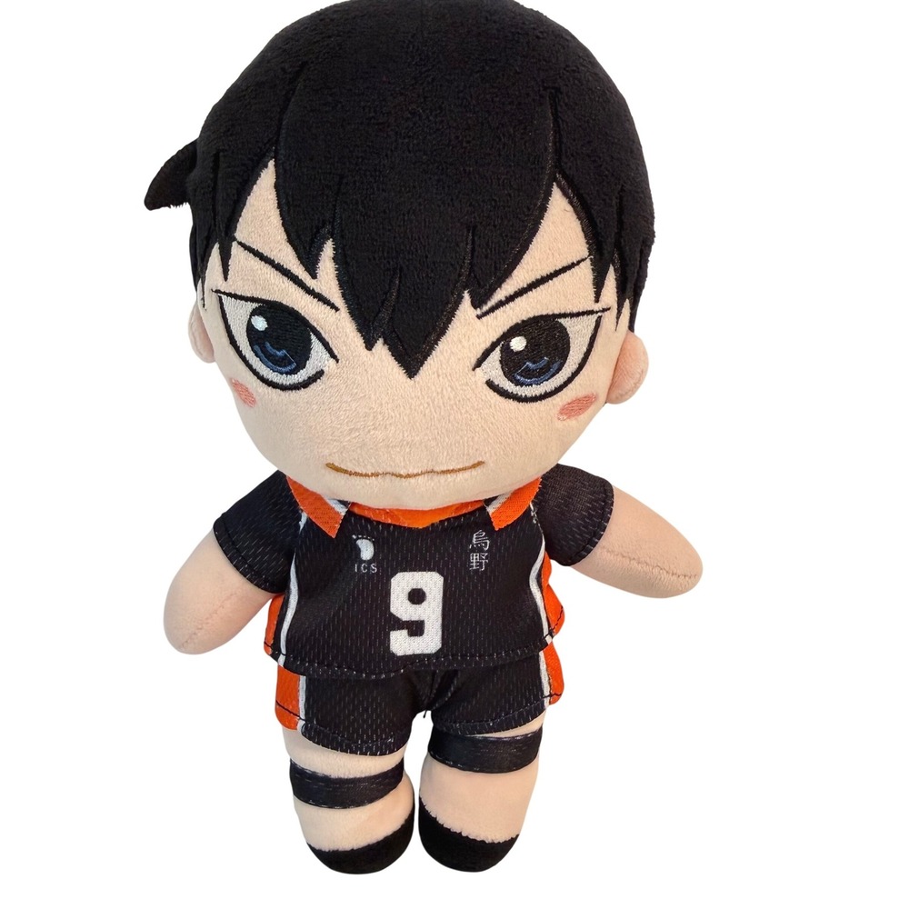 Haikyuu Tobio Kageyama Plush Figure Karasuno High Jersey Number 9 Anime 9" CUTE